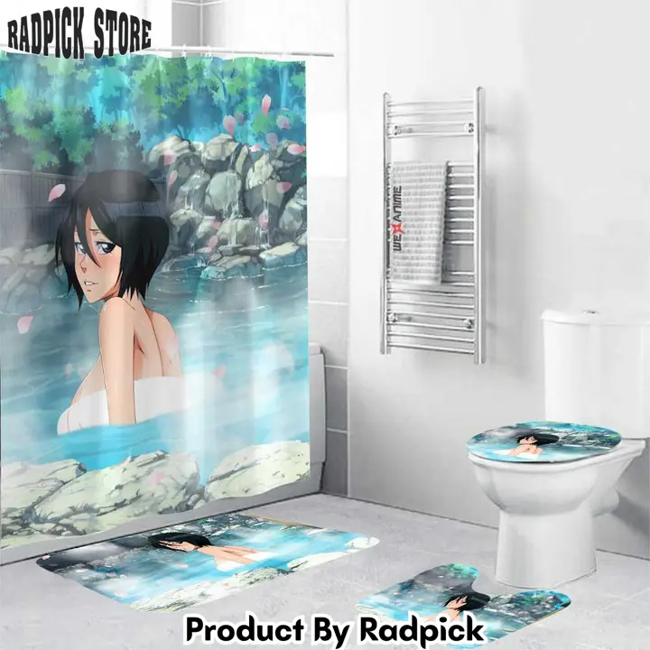 Bleach rukia kuchiki girls hot spring combo bathroom set   rp0158506